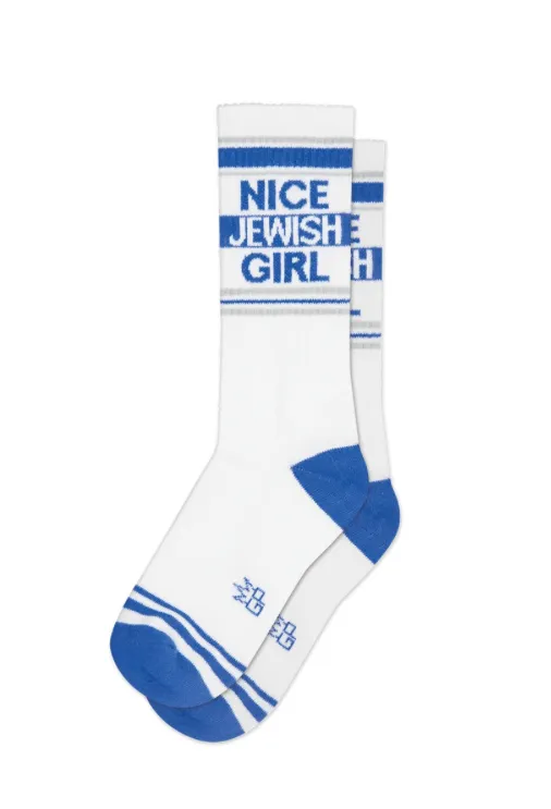 Nice Jewish Girl Crew Sock