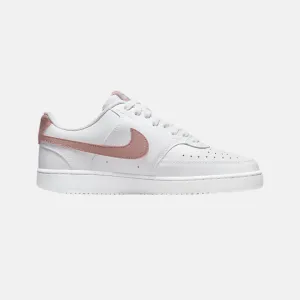 Nike Court Vision Low Next Nature Women's Basketball Shoes -White/Pink Oxford