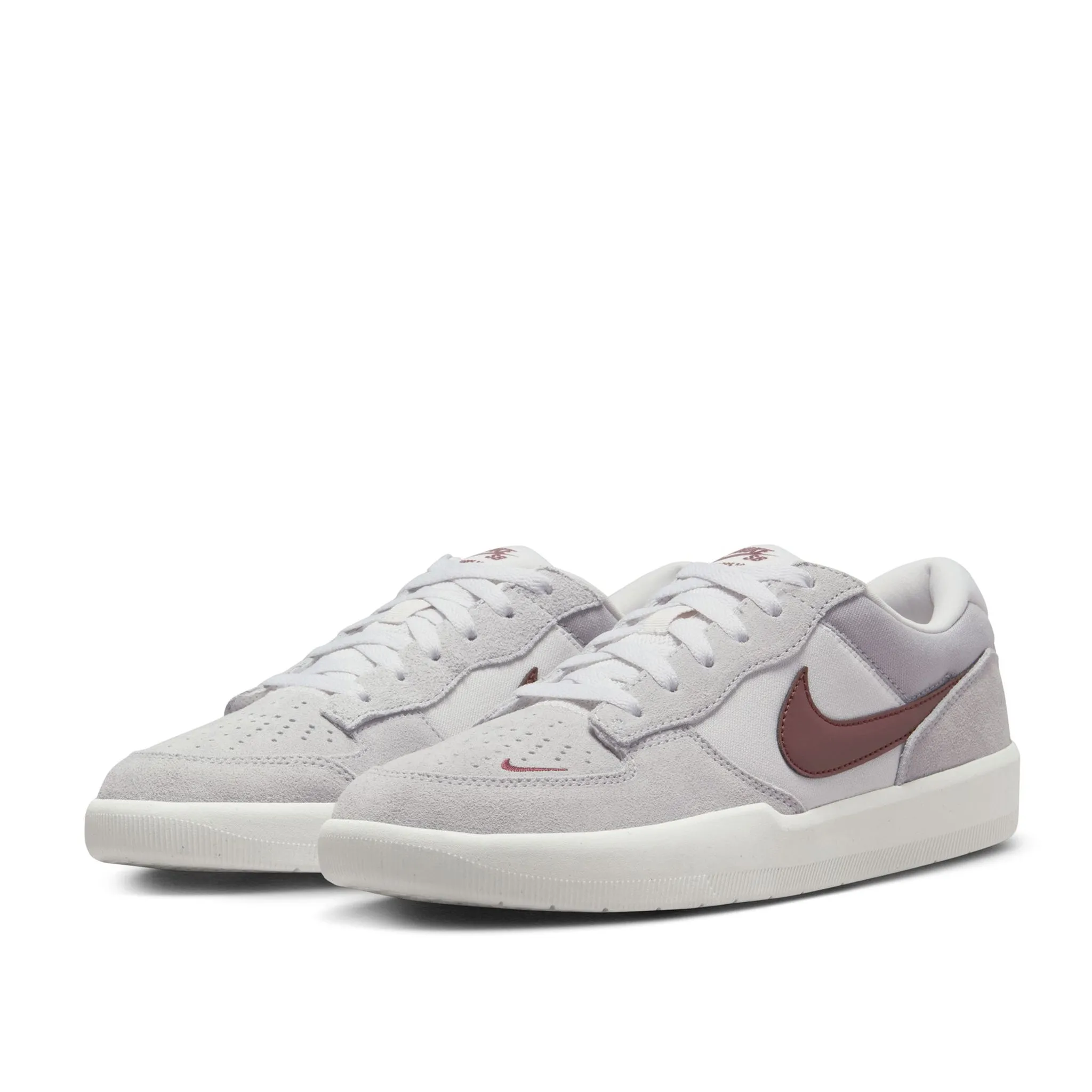 Nike Force 58 Platinum Tint / Dark Team Red