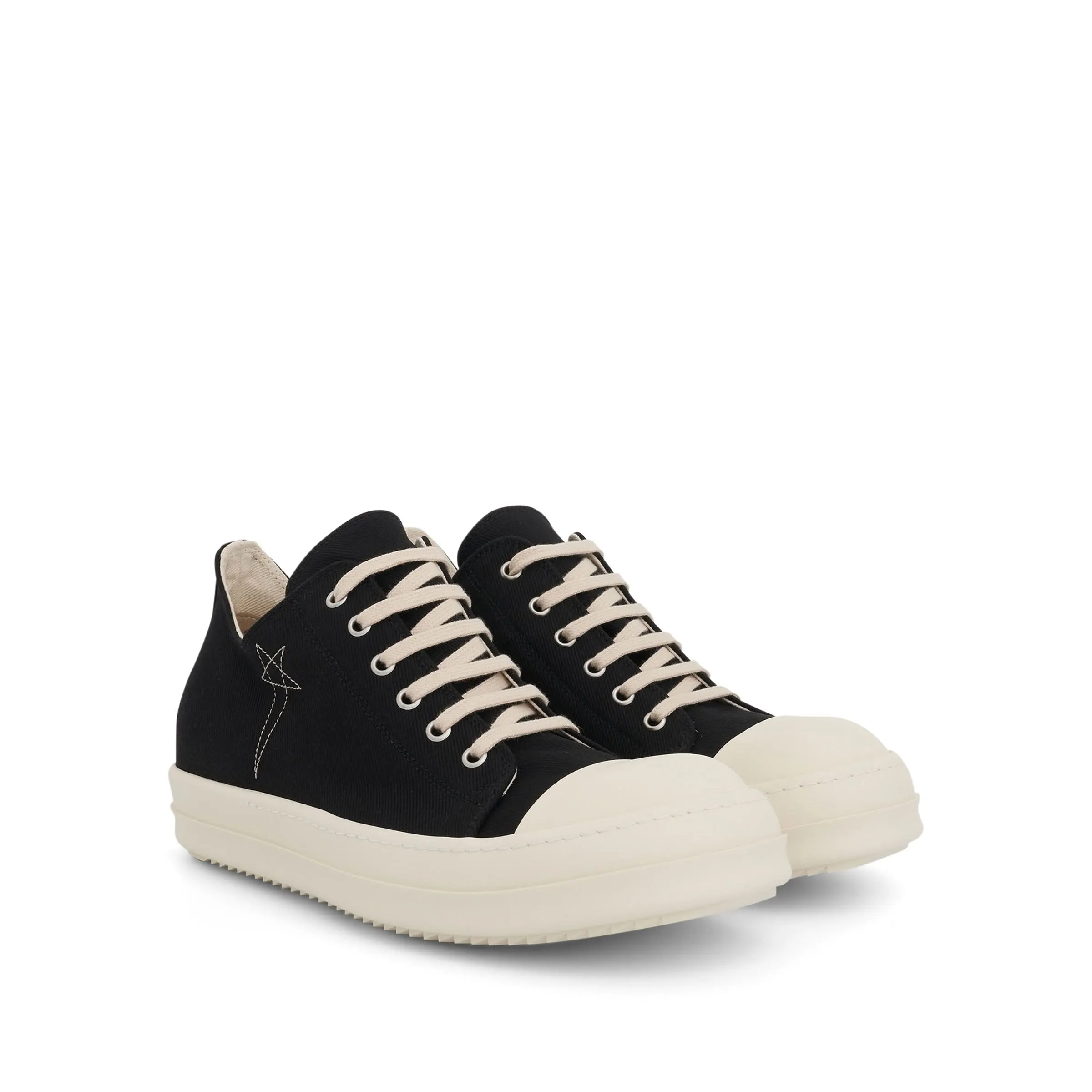 Pentastitch Low Sneaker in Black/Pearl