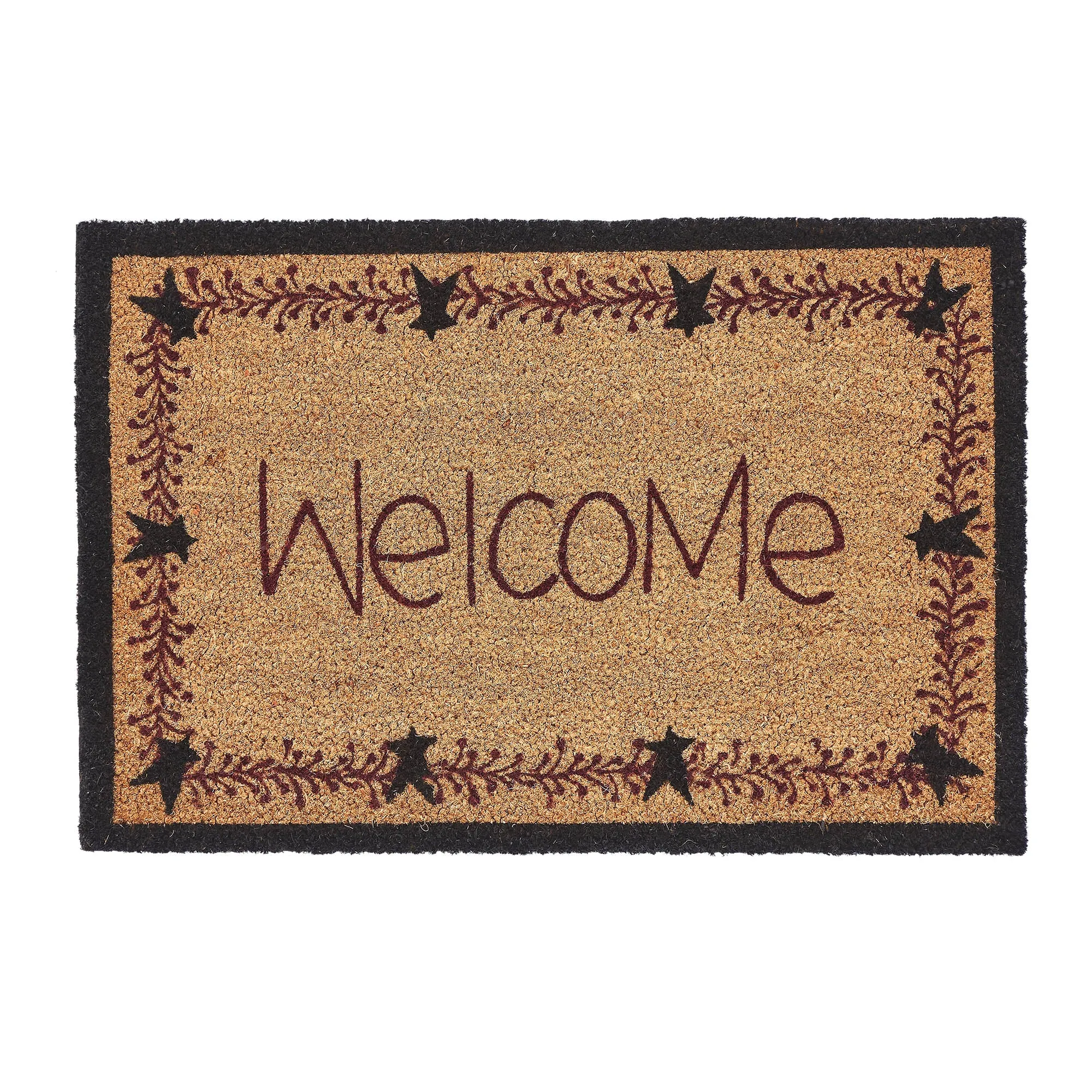 Pip Vinestar Coir Welcome Rug Rect 20x30  **BACKORDERED UNTIL JANUARY 2025**