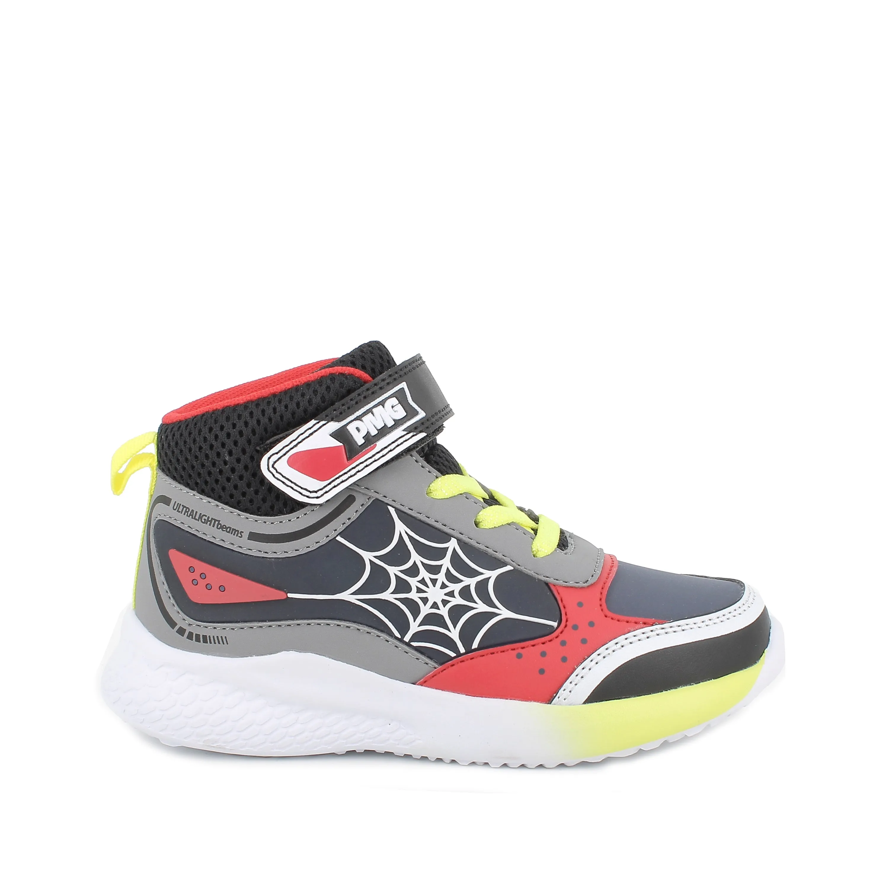 Primigi Boys High-Top Sneaker 4969200 Black Red Combi