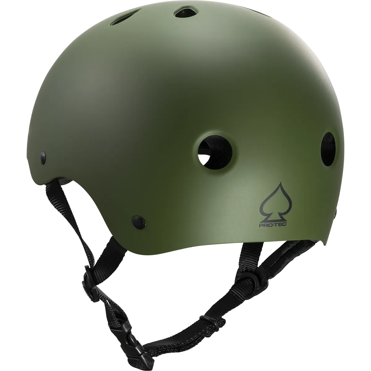 Pro-tec Classic Certified Skate Helmet - Matte Olive