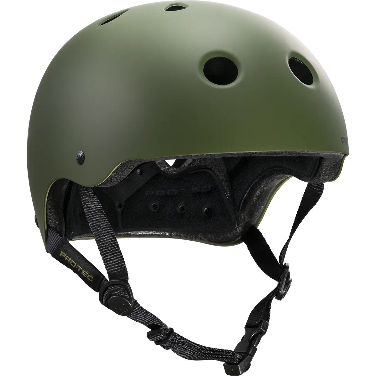 Pro-tec Classic Certified Skate Helmet - Matte Olive