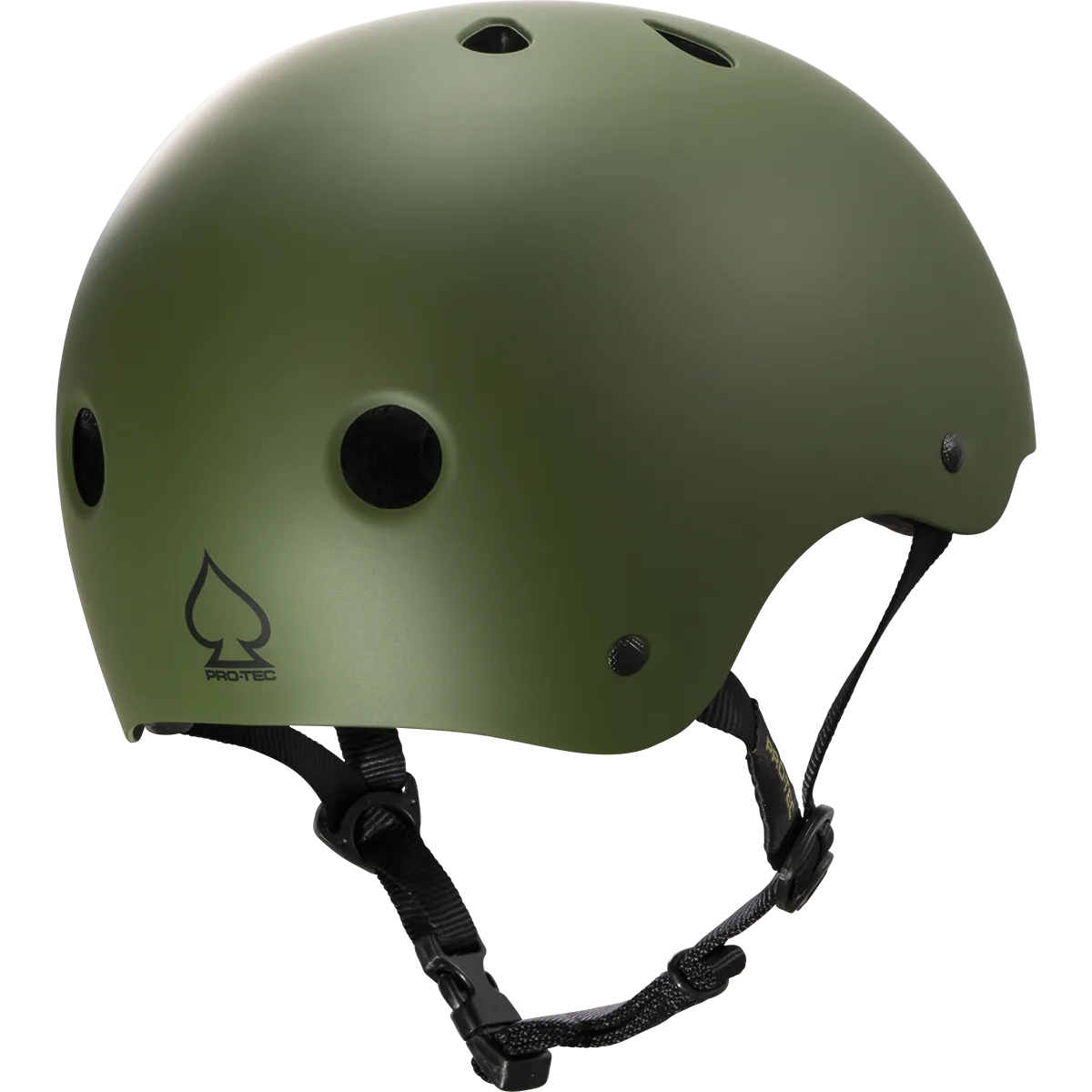 Pro-tec Classic Certified Skate Helmet - Matte Olive