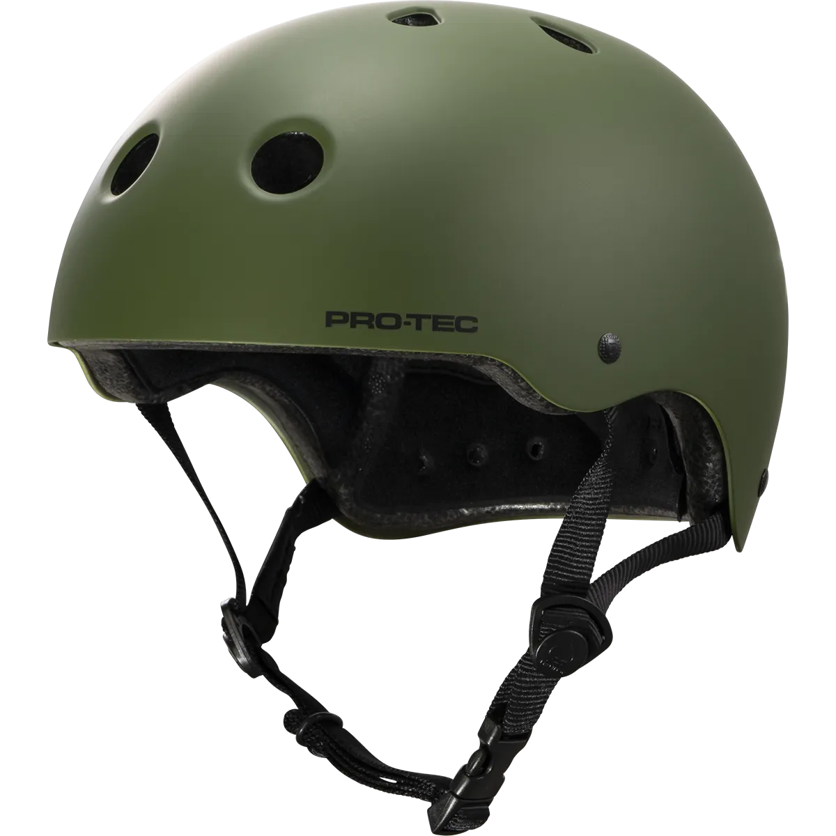 Pro-tec Classic Certified Skate Helmet - Matte Olive