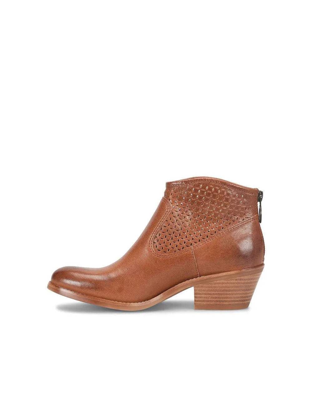 Söfft Aisley Perforated Heel Zip Bootie