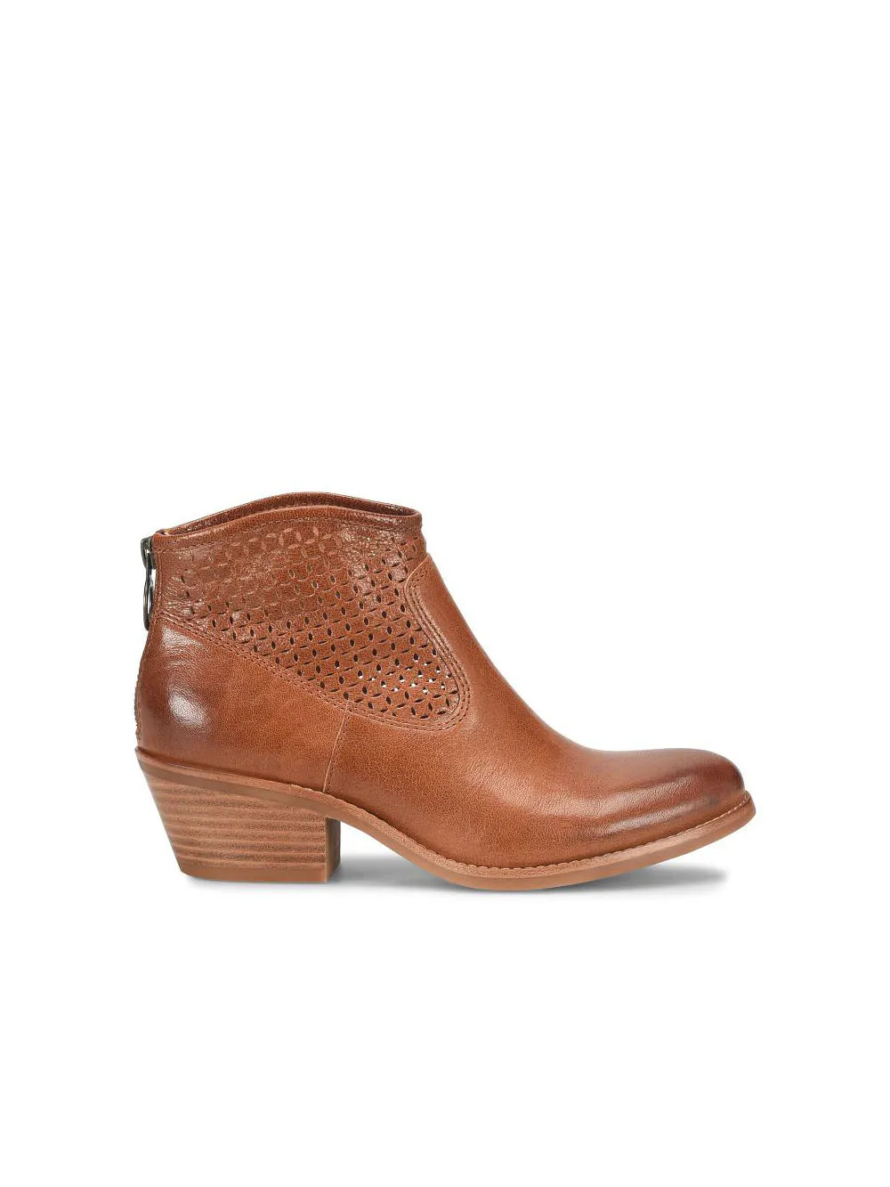 Söfft Aisley Perforated Heel Zip Bootie