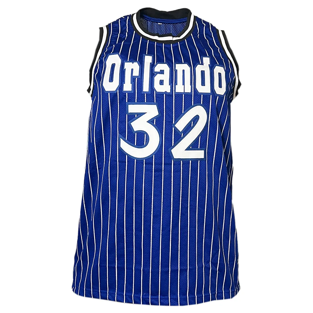 Shaquille O'Neal Signed Orlando Pinstripe Basketball Jersey (Beckett)