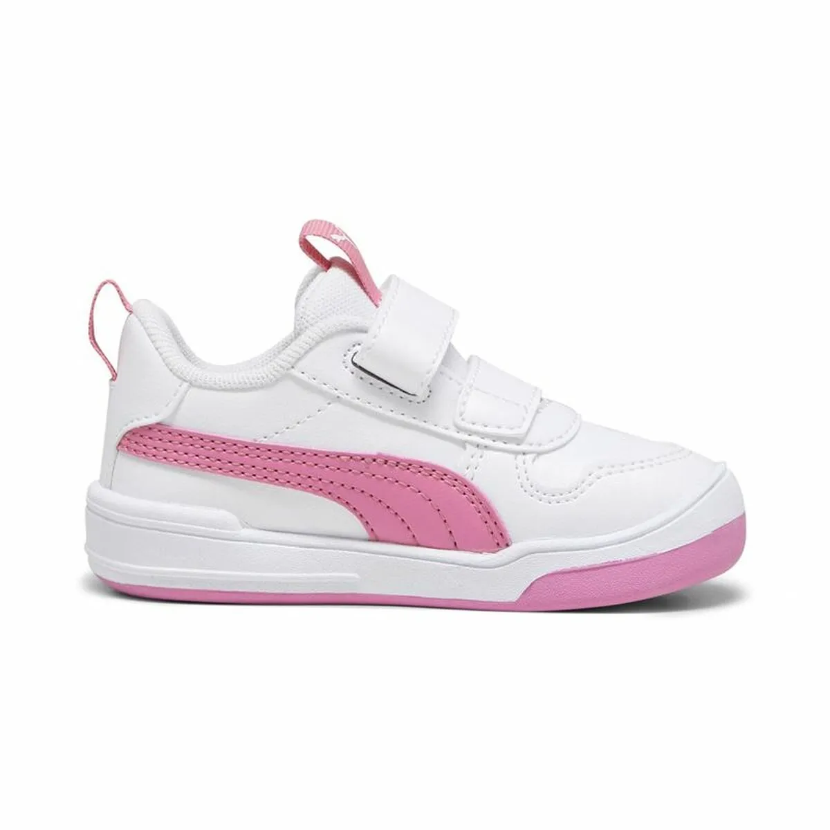 Sports Shoes for Kids Puma Multiflex Sl V White Pink