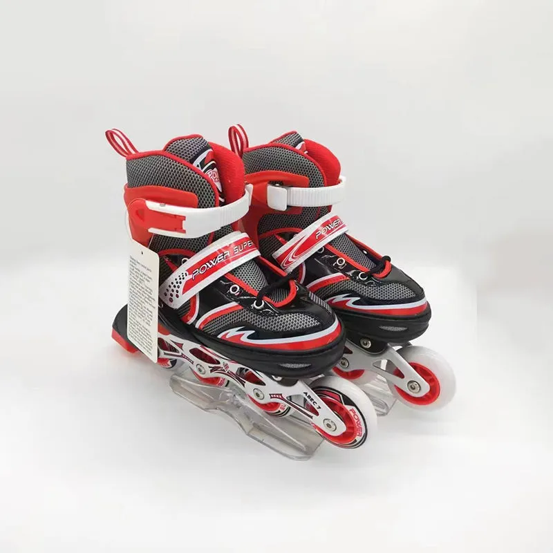 Sprint Inline Skate With Protection Pads and Helmet