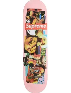 Stack Pink Skateboard Art Deck by Supreme