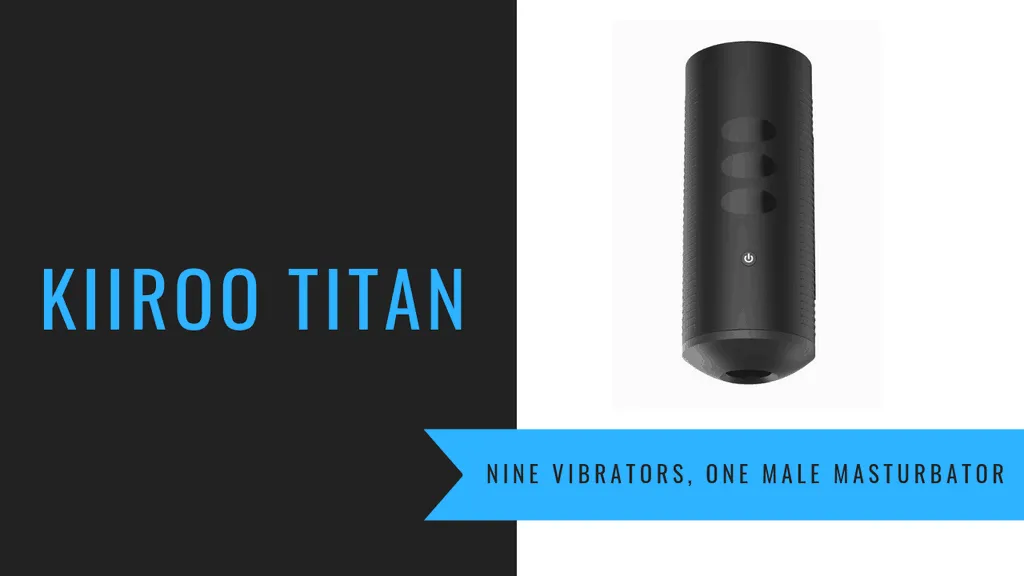 Titan Vibrating Interactive Stroker by Kiiroo