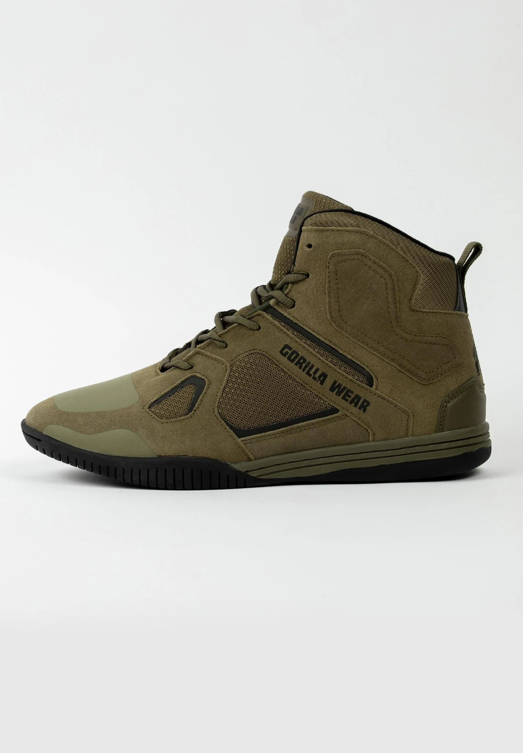 Troy High Tops - Army Green