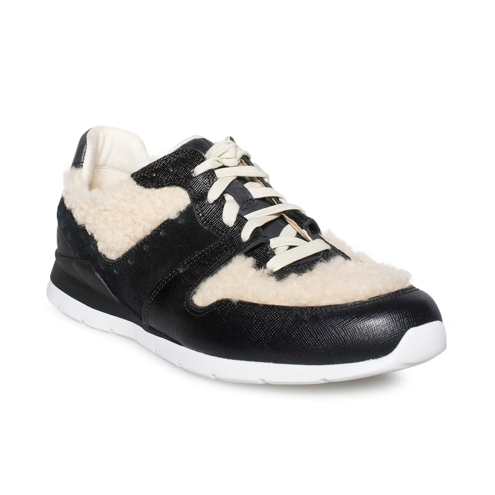 UGG Deaven Black Tan Sneakers