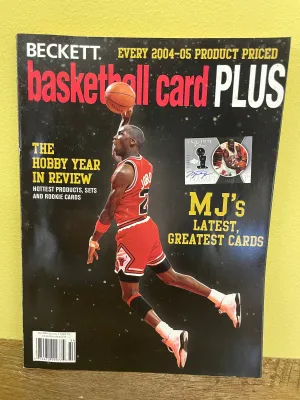 (V) BECKETT BASKETBALL CARD PLUS Magazine 2005 Fall Michael Jordan