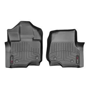 WeatherTech FloorLiners - Front - Black - Ford Fullsize Truck 2015-17