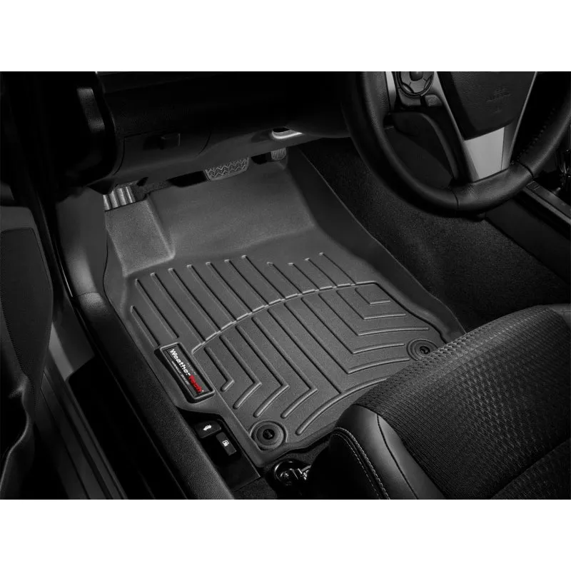 WeatherTech FloorLiners - Front - Black - Ford Midsize Car 2013-15