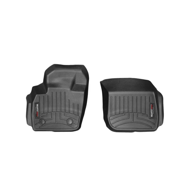 WeatherTech FloorLiners - Front - Black - Ford Midsize Car 2013-15