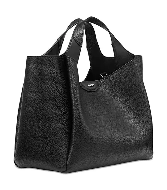 Willa Satchel Black/Silver