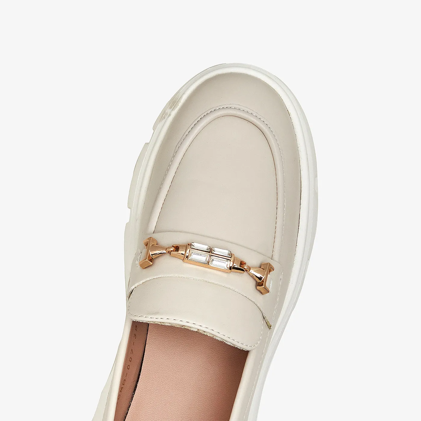 Women's Chunky Trim Loafers