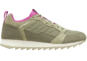 WOMEN'S MERRELL ALPINE SNEAKER | OLIVE / FUCHSIA