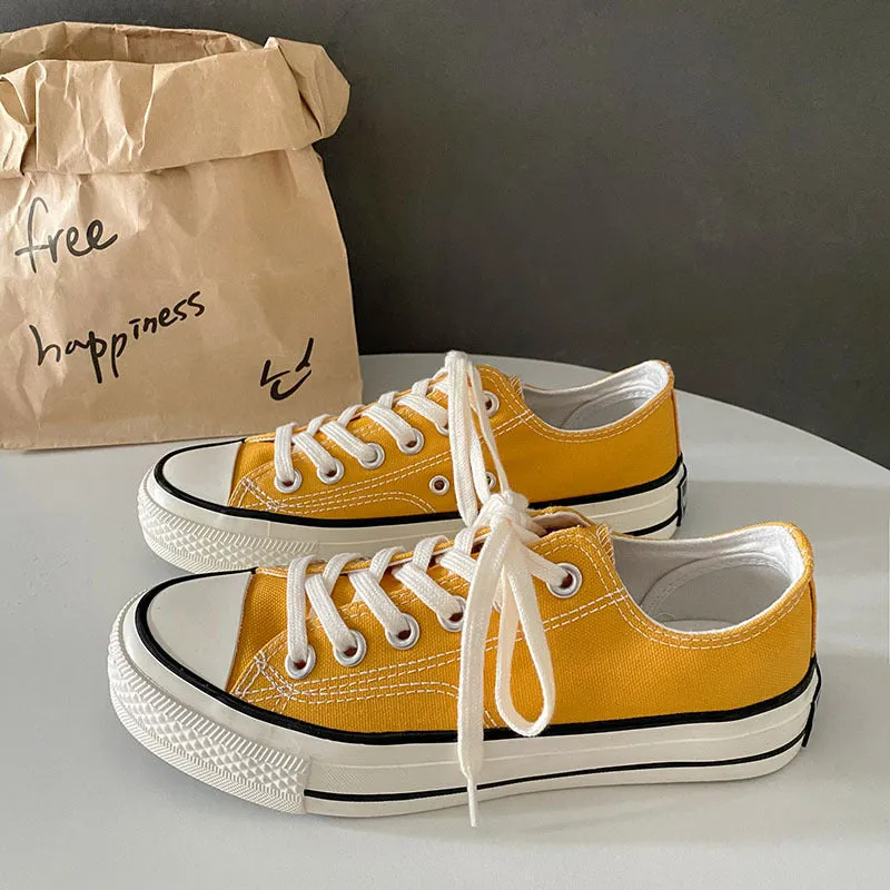 Women's Retro Classic Versatile Couple Board Canvas Shoes