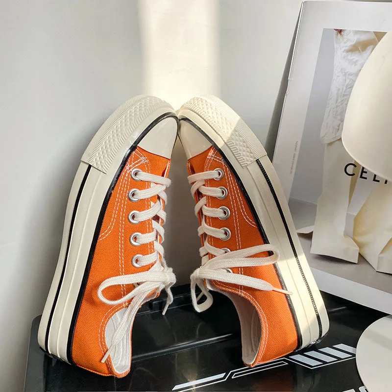 Women's Retro Classic Versatile Couple Board Canvas Shoes