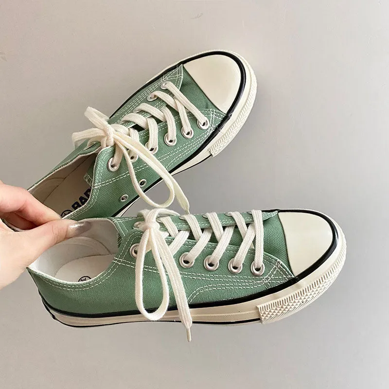 Women's Retro Classic Versatile Couple Board Canvas Shoes